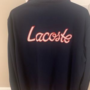 Full zip Lacoste sport sweater